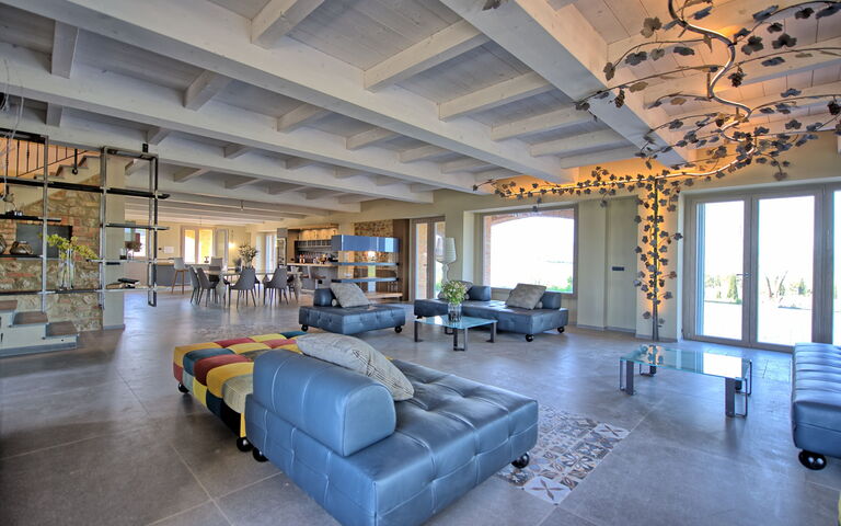 Villa Campana: Soggiorno