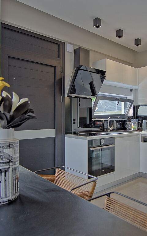 Villa Popi: Cucina, Sala da pranzo