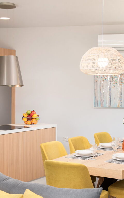 Villa Ampela: Cucina, Sala da pranzo