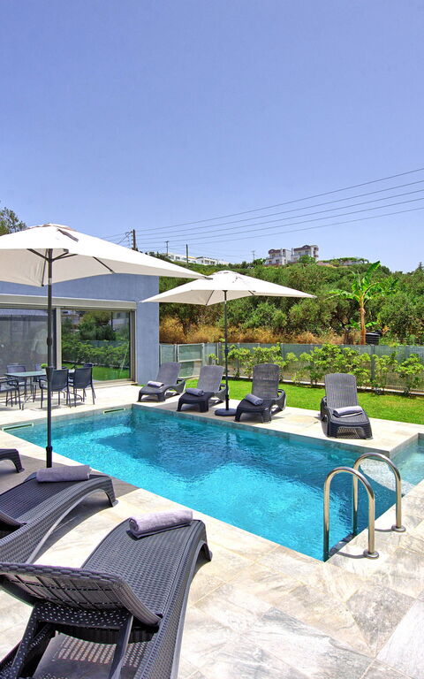 Villa Ampela: all'aperto, Giardino, Piscina