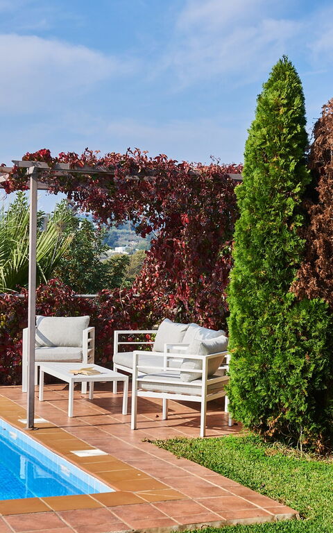 Villa Politini: Giardino, Piscina