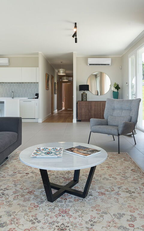 Villa Colleverde: Cucina, Sala da pranzo, Soggiorno