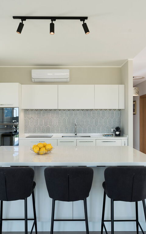 Villa Colleverde: Cucina, Sala da pranzo, Soggiorno