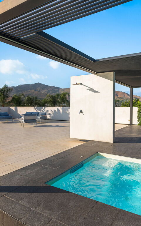 Villa Greta: Balcone / Terrazza / Patio, Giardino, Piscina