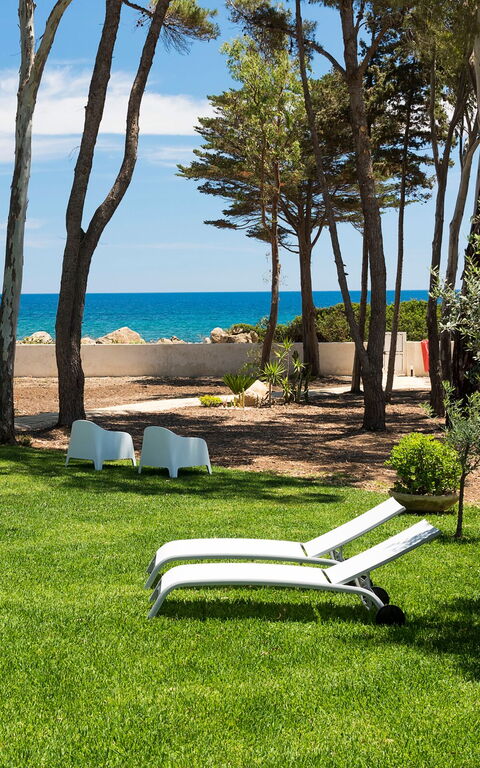 Marinella Punta Milocca: all'aperto, Giardino