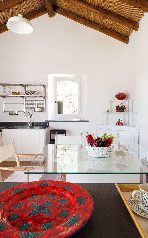 Villa Nerello: Cucina, Sala da pranzo