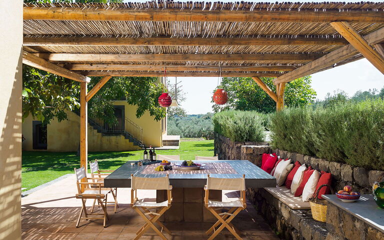 Villa Nerello: all'aperto, Balcone / Terrazza / Patio