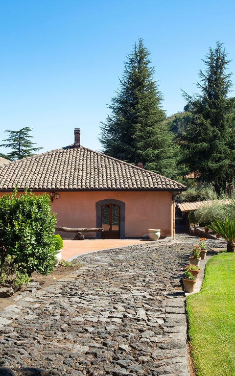 Villa Palmento Rosa: all'aperto, Giardino