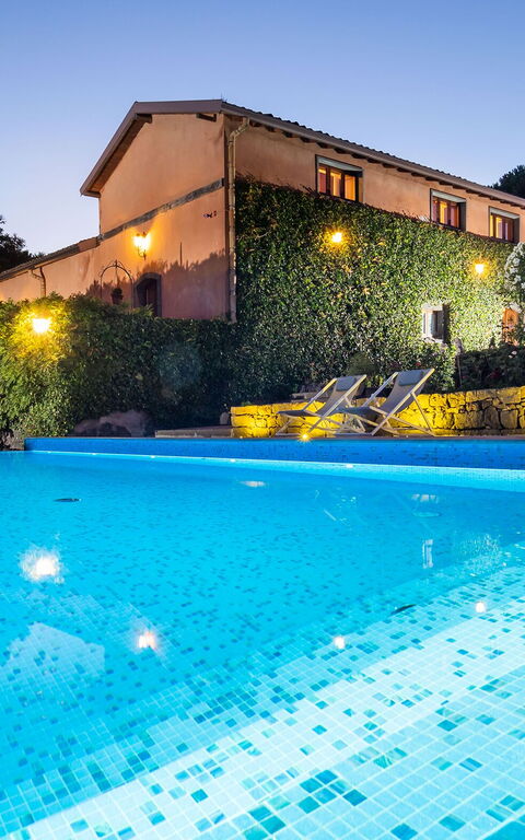 Villa Palmento Rosa: all'aperto, Piscina