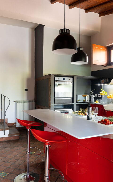 Villa Palmento Rosa: Cucina