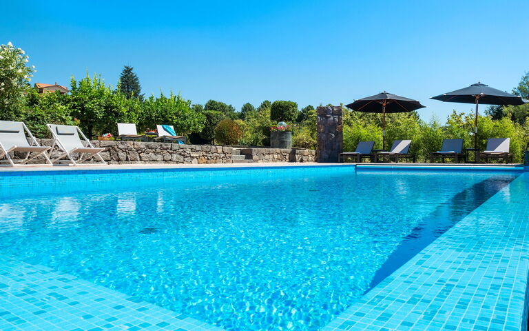 Villa Palmento Rosa: Piscina