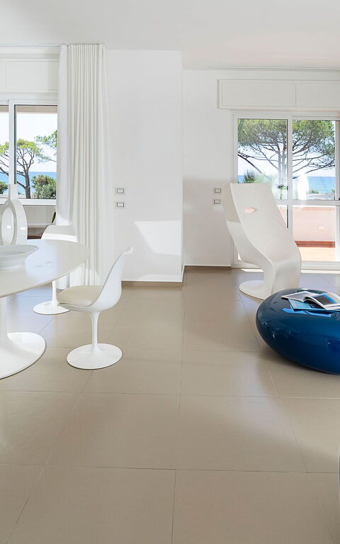 Villa Maya: Cucina, Sala da pranzo, Soggiorno