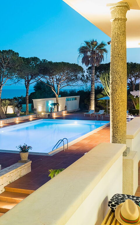 Villa Maya: all'aperto, Balcone / Terrazza / Patio, Piscina