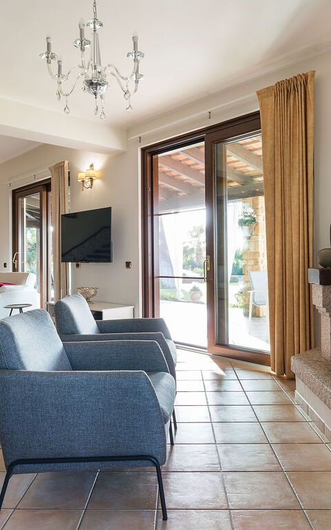 Villa Cielo: Sala da pranzo, Soggiorno