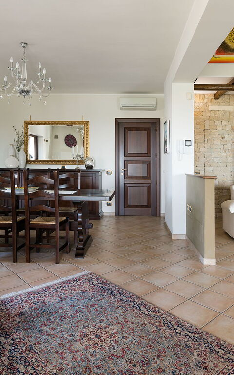 Villa Cielo: Sala da pranzo, Soggiorno