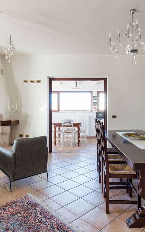 Villa Cielo: Sala da pranzo, Soggiorno