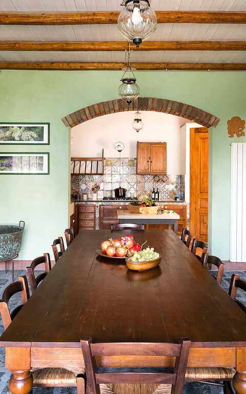 Villa Mila: Sala da pranzo