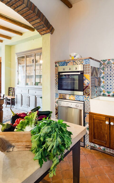 Villa Mila: Cucina, Sala da pranzo