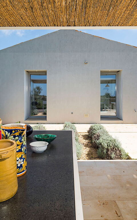 Villa Hybla: all'aperto, Balcone / Terrazza / Patio