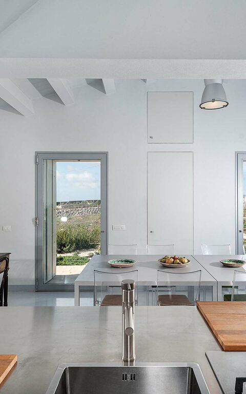 Villa Hybla: Cucina, Sala da pranzo