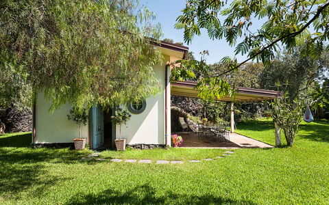 Alloggio Casetta: Balcone / Terrazza / Patio, Giardino