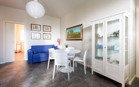 Alloggio Corallo: Sala da pranzo, Soggiorno