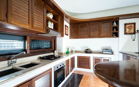 Alloggio Lampara: Cucina, Sala da pranzo, Soggiorno