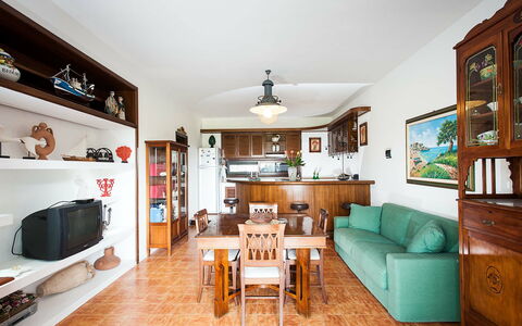 Alloggio Lampara: Cucina, Sala da pranzo, Soggiorno