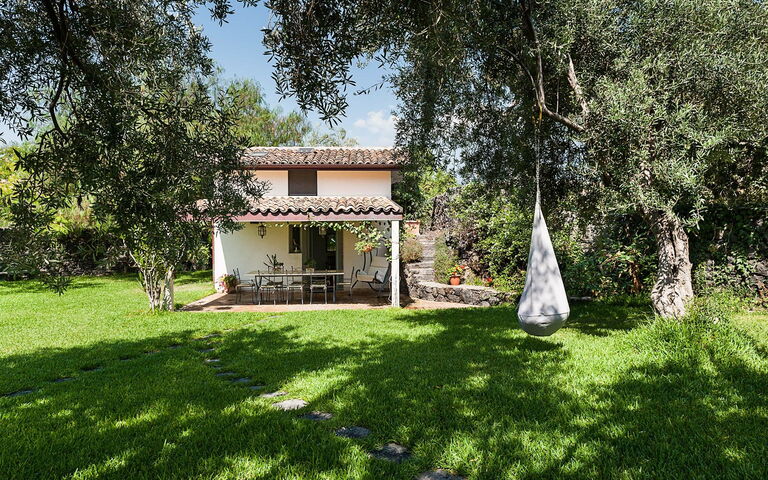 Alloggio Casetta: Balcone / Terrazza / Patio, Giardino