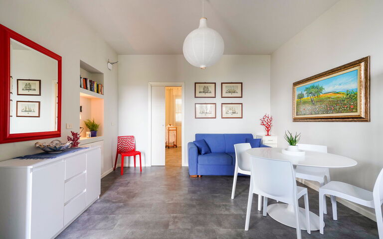 Alloggio Corallo: Sala da pranzo, Soggiorno