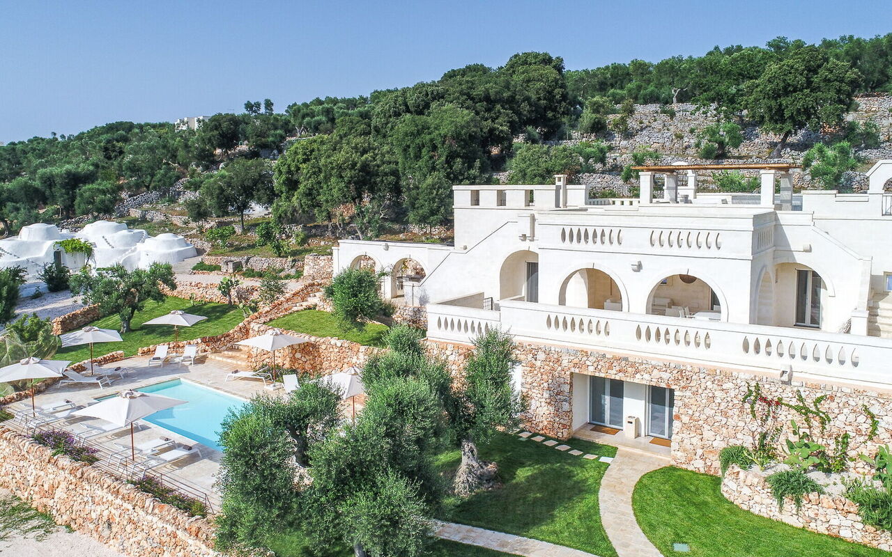 La Residenza - Corte dei Messapi: all'aperto, Esterni, Piscina