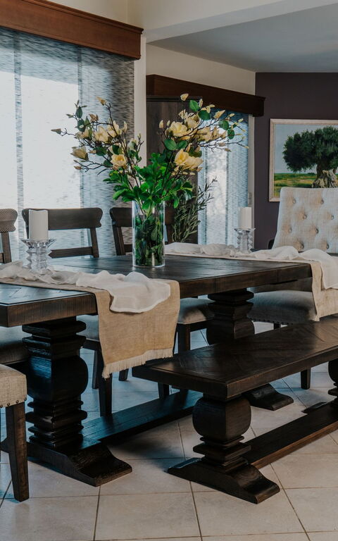 Villa Artemis: Sala da pranzo