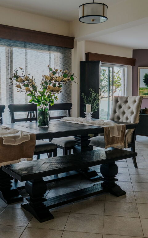 Villa Artemis: Sala da pranzo