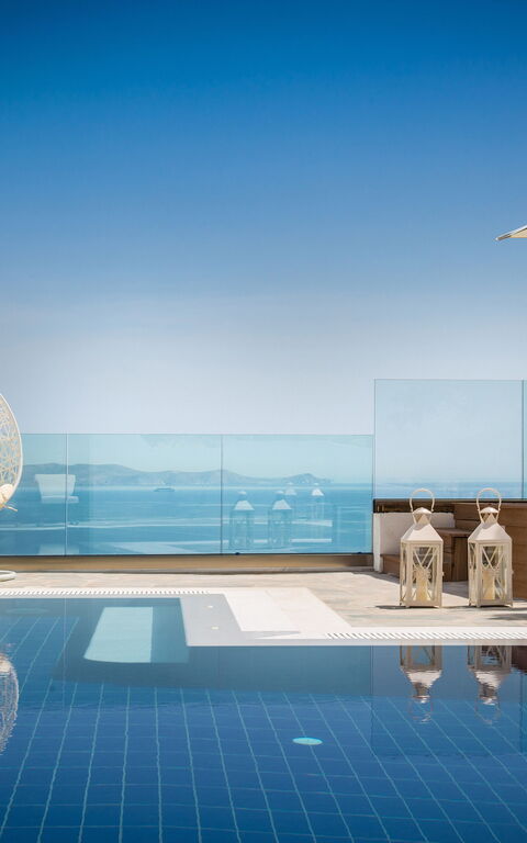 Villa Artemis: Piscina, Vista Panoramica