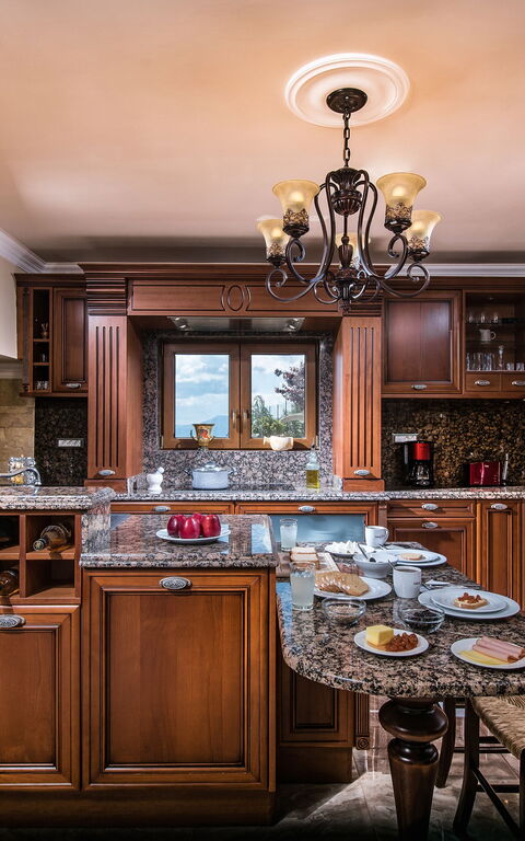 Villa Bella Mare: Cucina, Sala da pranzo