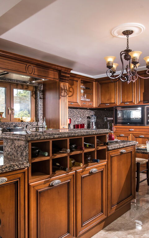 Villa Bella Mare: Cucina, Sala da pranzo