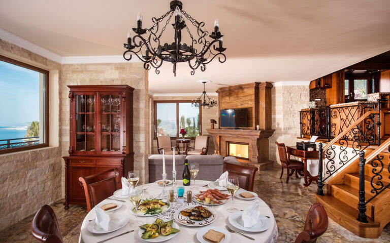 Villa Bella Mare: Sala da pranzo, Soggiorno