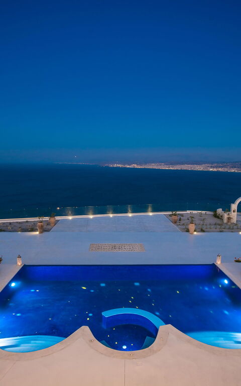 Villa Santor: Balcone / Terrazza / Patio, Piscina, Vista Panoramica