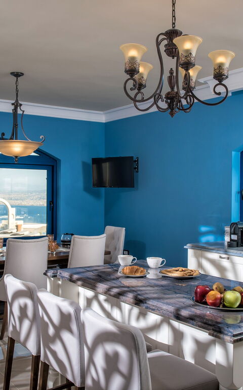 Villa Santor: Cucina, Sala da pranzo