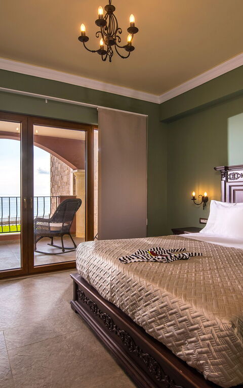 Villa Kalliste: Camera da letto