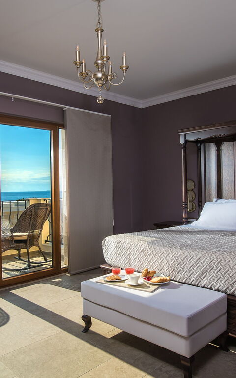 Villa Kalliste: Camera da letto