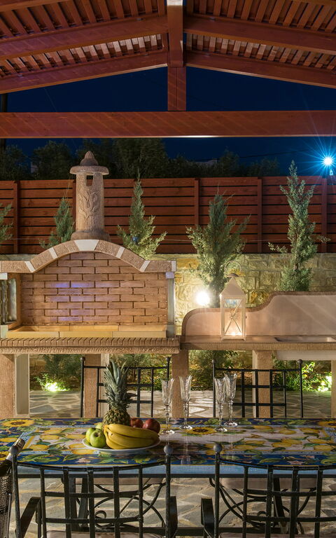 Villa Kalliste: Giardino