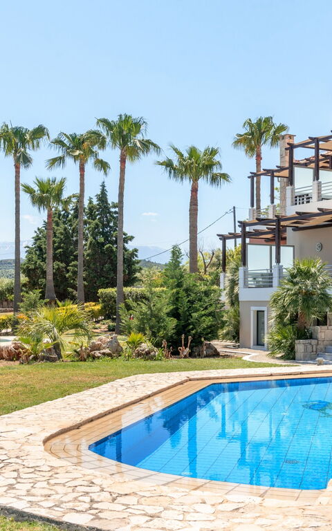 Villa Myrtia: Esterni, Piscina