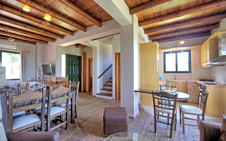 Villa Myrtia: Sala da pranzo