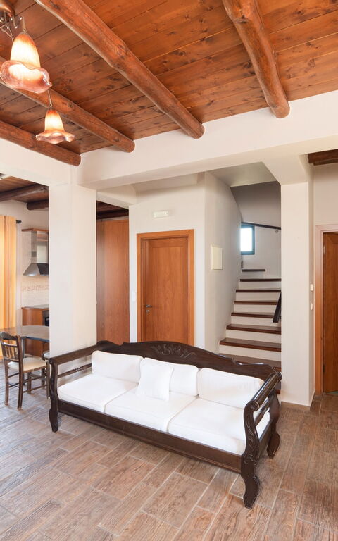 Villa Kissos: Sala da pranzo, Soggiorno