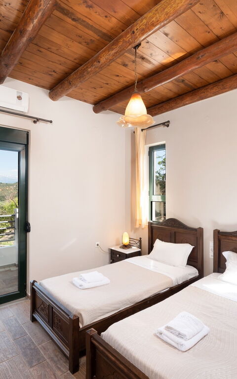 Villa Kissos: Camera da letto