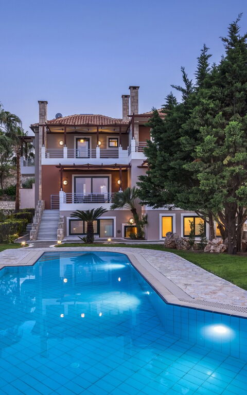 Villa Kissos: Piscina