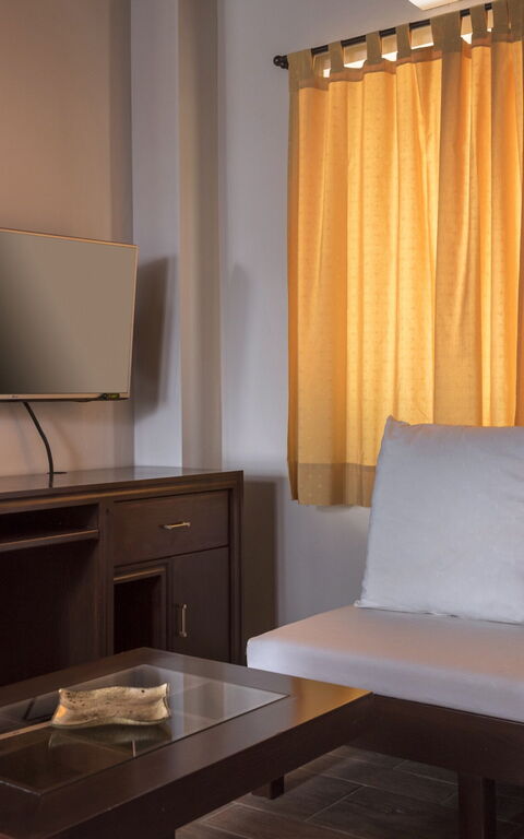 Villa Kissos: Sala da pranzo, Soggiorno