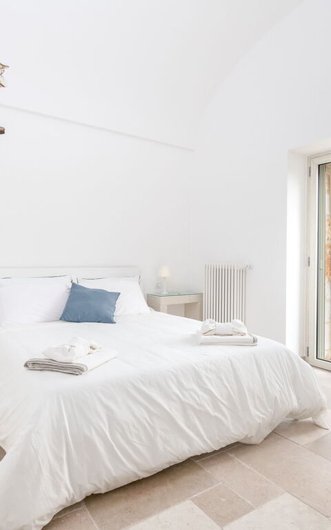 Villa Trullina: Camera da letto