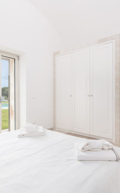 Villa Trullina: Camera da letto